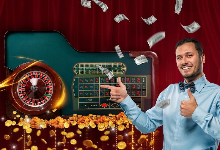 Kartu lipat dan kartu komunal di layar slotbangjago Casino Hold'em