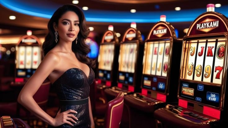 Antarmuka permainan blackjack live-dealer dengan dealer nyata